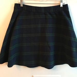Old Navy Blue/Green/Plaid Skirt